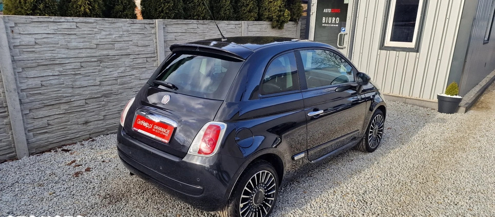 Fiat 500 cena 23500 przebieg: 194000, rok produkcji 2009 z Łuków małe 379